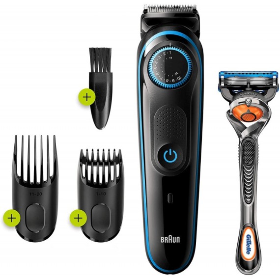 Tondeuse à Cheveux et Barbe BRAUN Noir ( BT5240)