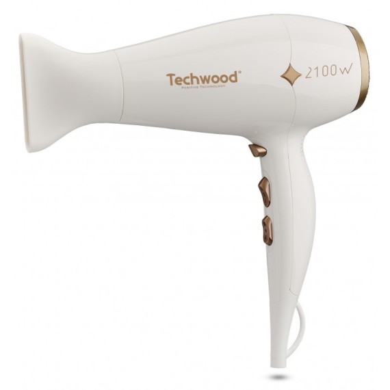 Sèche Cheveux Pro TECHWOOD 2100W - Blanc (TSC-2101)