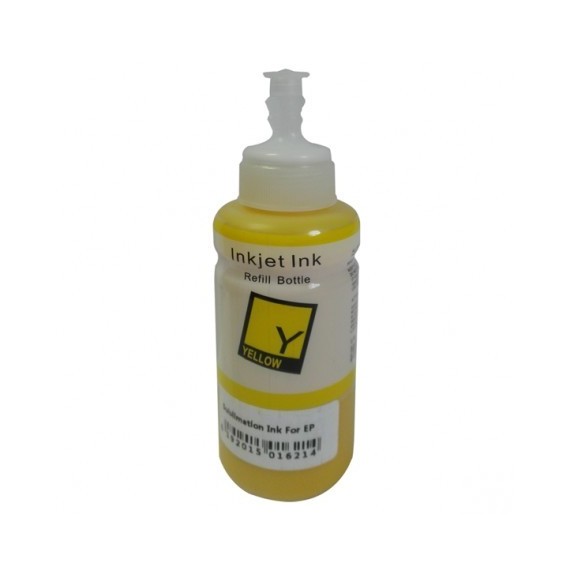 Bouteille d'encre Sublimation EPSON COMPATIBLE - 100ml - Yellow - ( Encre Sublimation )