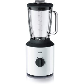 Blender BRAUN 800 Watts - 1.5 Litres - Blanc (JB3150WH)