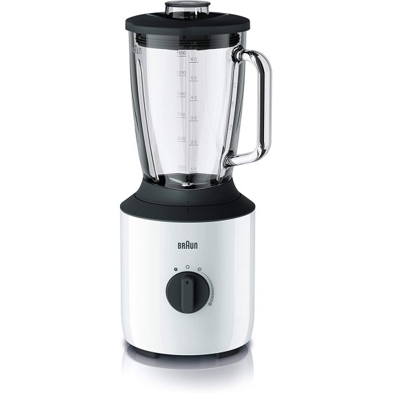 Blender BRAUN  800 Watt - 1.5L - Blanc (JB3150WH)