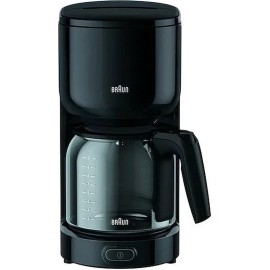 Cafetière BRAUN PurEase 1000 Watt - 10 Tasses - Noir (KF3100BK)