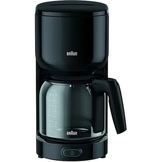 Cafetière BRAUN PurEase - 10 Tasses - 1000 Watt - Noir (KF3100BK)