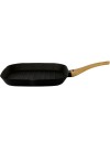 Poêle TVS Le Giuste Grill carré 28 cm revêtement Resistek + thermospot(TVAL33179)