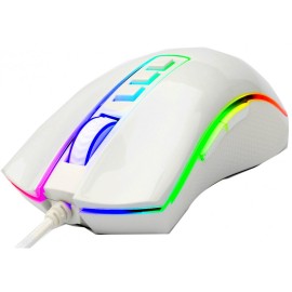 SOURIS GAMING REDRAGON COBRA - RGB - Blanc - (M711W)