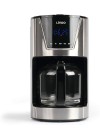 Cafetière filtre Livoo programmable 12 tasses 900 watt inox/noir (DOD172)