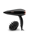 Sèche Cheveux Turbo BABYLISS 2200W - Noir - (D570DE)