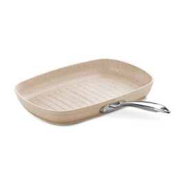 Poêle Grill KORKMAZ Granita 35X25 cm - Beige (A1269)