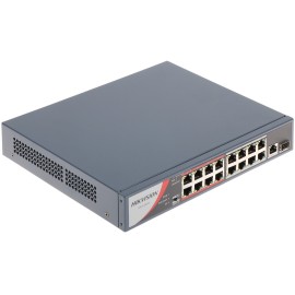 SWITCH HIKVISION POE DS-3E0318P-E/M(B) 16-PORTS SFP