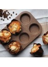 MOULE À MUFFINS KORKMAZ 6 PIÈCES - GRANIT (A651)