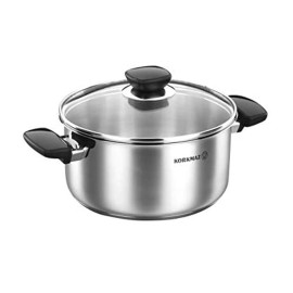 Faitout KORKMAZ Kappa 20 cm - 3 Litres - Inox (A1685-1)