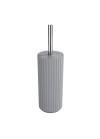 Brosse WC Minas Gris Plastique - Polyrésine WENKO 23005100