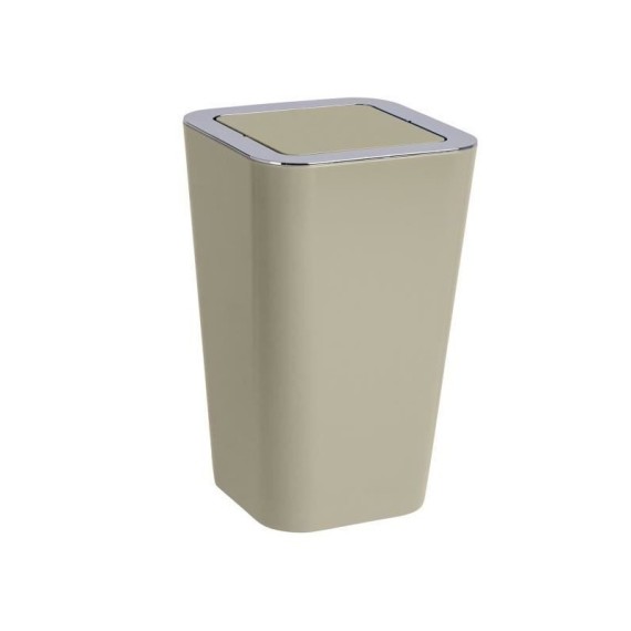 Poubelle Candy Taupe - Plastique - PS (22456100)