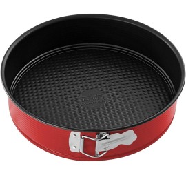 Set 2 Pièces ZENKER Moules à Gâteau 26 CM - Rouge (9030)