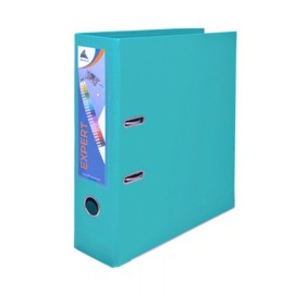 Classeur à Levier OfficePlast Expert Dos 80mm - Turquoise (1400622C66)