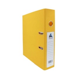 Classeur à Levier Office Plast ESSENTIAL Dos 75 mm - Jaune (1400601C7)