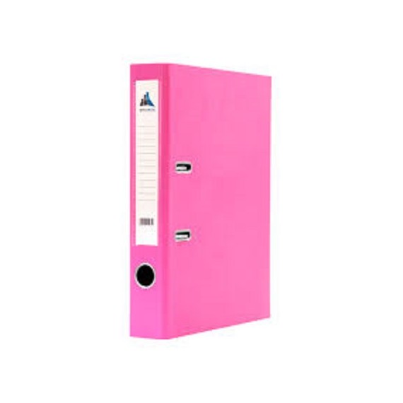 Classeur à Levier ESSENTIAL Dos 55 mm OfficePlast Rose (1400602C11)