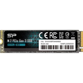 Disque Dur Interne SILICON POWER  512Go SSD NVMe M.2 PCIe Gen3x4 2280 TLC -(SP512GBP34A60M28)