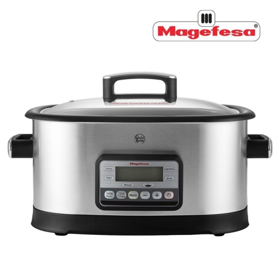 Multi-Cuiseur Programmable 6 L - Magefesa 1250 W - Silver (MGF6600)