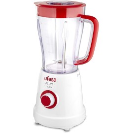 Blender Activa UFESA 1,5L - 500 W - Rouge/Blanc (BS4707 Activa)