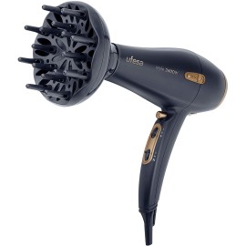 Sèche Cheveux Ionique Professionnel UFESA - 2400 Watt - Noir (SC8460 style)