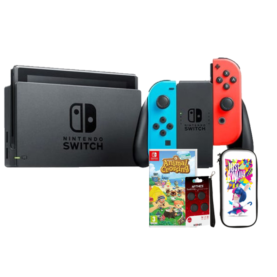 CONSOLE DE JEUX NINTENDO SWITCH + JOY CON - NEON (74671514582)