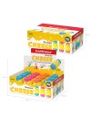 Taille Crayon en plastique à double trou ErichKrause® Cheese avec un récipient (50143)