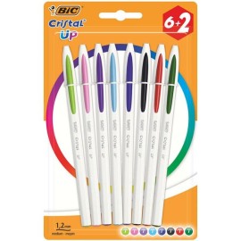 Pack de 6+2 Stylos BIC Cristal (494657)