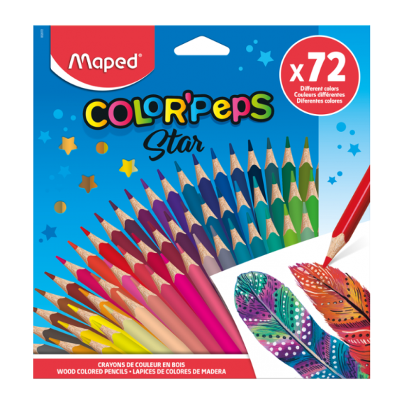 72 Crayon MAPED Couleur de Color'peps - ( 832072)