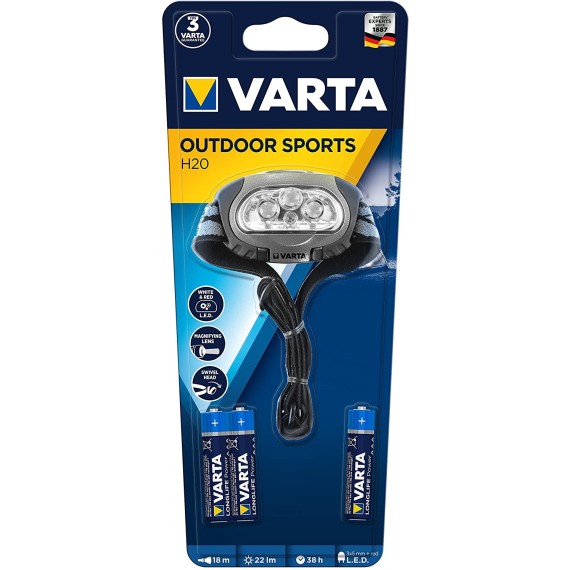 Torche Led VARTA Head Light 3 AAA (176311014)