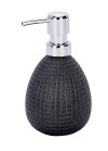 Distributeur de savon WENKO Polaris Jet anthracite céramique - 390 ml (21995100)