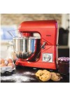 Robot Pâtissier Livoo Multifonctions - 5 L - 1000 Watt - Rouge (DOP190R)