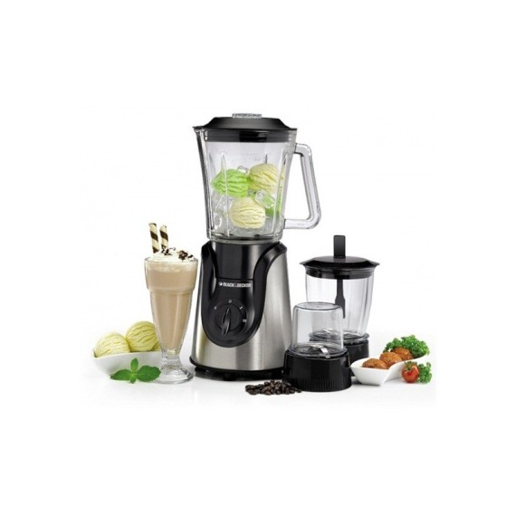 Blender Black & Decker - 600 W - 1.5 L - Silver (BX600G-B5)