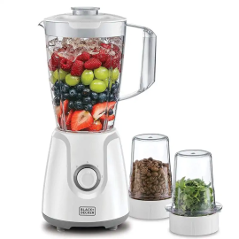 Blender BLACK & DECKER - 400 Watts - Blanc (BX4000-B5)