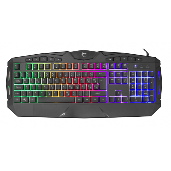 CLAVIER GAMING WHITE SHARK KIOWA GK-2021- RGB - Noir (GK-2021)