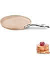 Poêle à Crêpes KORKMAZ Granita 26 cm - Beige (A1270)