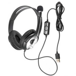 Micro Casque Filaire TUCCI Q2 - Noir (TCC-Q2)