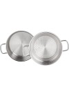 Couscoussier KORKMAZ - Perla 6,9 Litres - Inox (A1522)