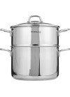 Couscoussier KORKMAZ - Perla 6,9 Litres - Inox (A1522)