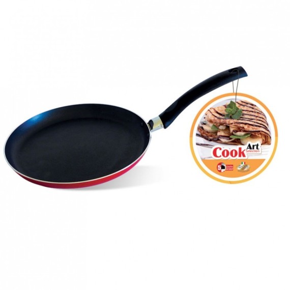 Poêle Crêpière COOK'ART 22 cm - Rouge (6192903102401)