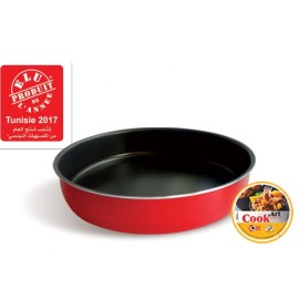 Plat Four ROND Ø26 Cook'Art Selection - Rouge (6192903101558)