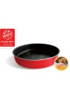 Plat Four ROND Ø 26 Cook'Art Selection - Rouge (6192903101558)