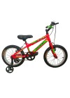 Bicyclette PRADO SNIPER 16" Pour Garçon - Rouge&Vert (6016 PG)