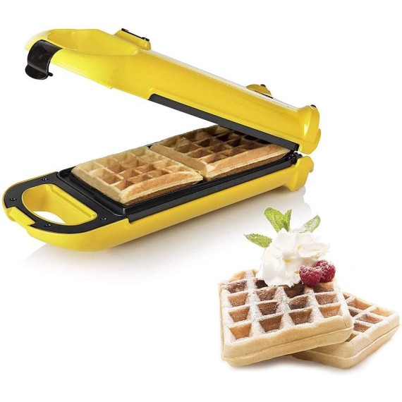 Machine à Gaufre Flip PRINCESS - 700 Watt - Jaune (132406)