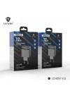 Chargeur LENYES Micro USB 2.4A 12W 2xUSB (LCH097-EU)