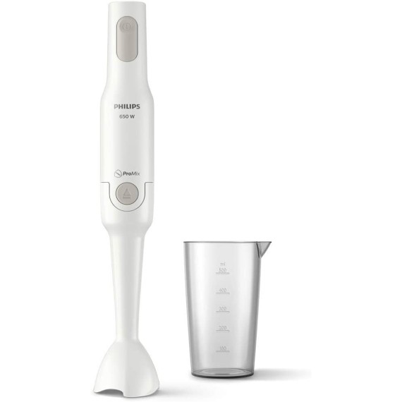 Mixeur Plongeant PHILIPS Daily Collection 650 W - Blanc (HR2531/00)