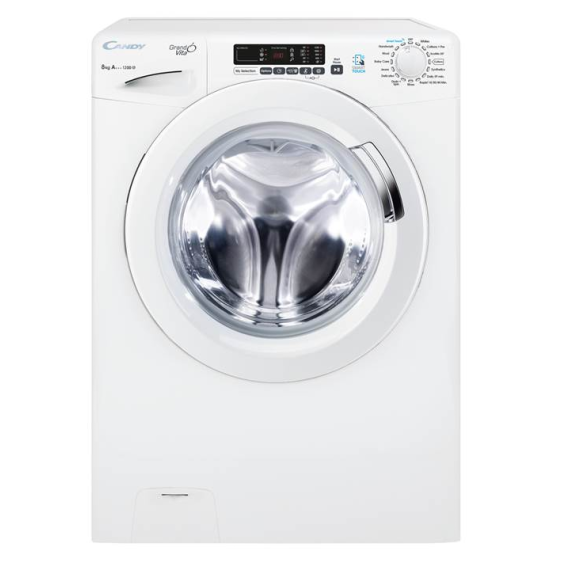 Machine à Laver CANDY Frontale 8Kg - Blanc (GVS128D3-80)