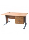 Bureau Standard - 3 Tiroir Stratifie 180 X 90 X 75  (BS0115)