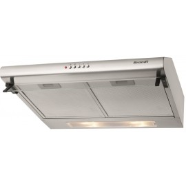 Hotte Murale BRANDT 60 cm - Inox (BHC6601X)