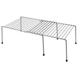 Etagère extensible METALTEX - 57x24x15 cm - Gris (36.43.00)